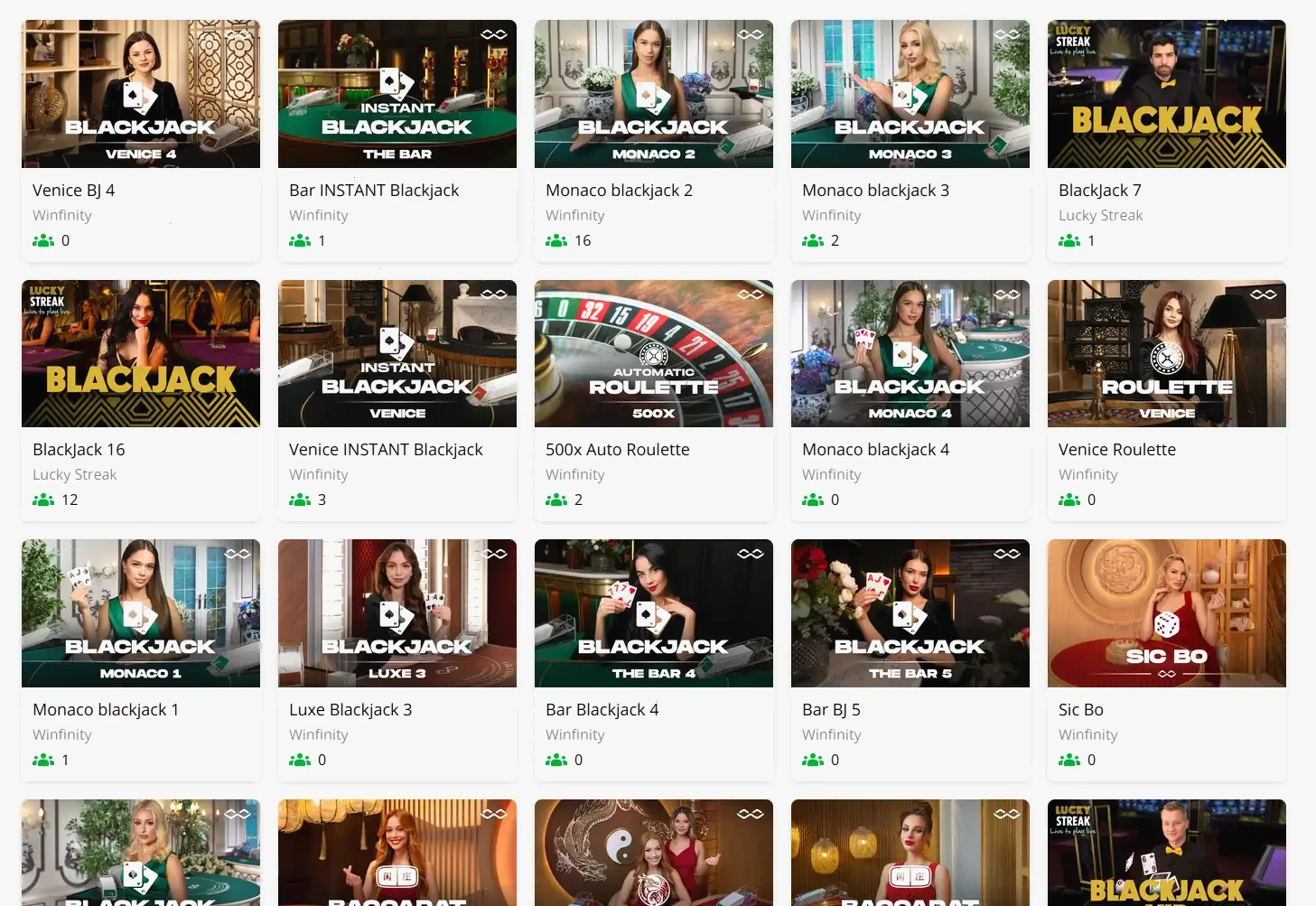 Buran Casino app mobile interfaccia giochi slot e live casino